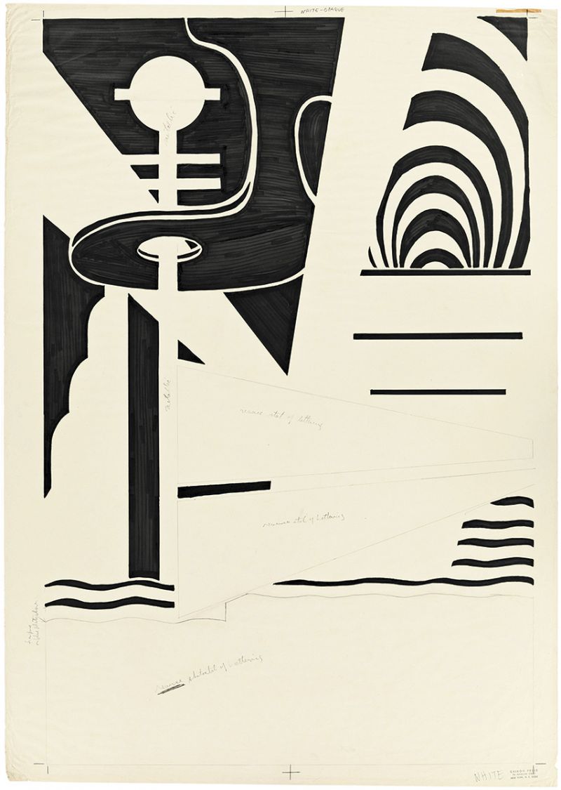 Artwork: Lincoln Center Deluxe Poster (Color Separation), c. 1966 (RLCR 1252.2)