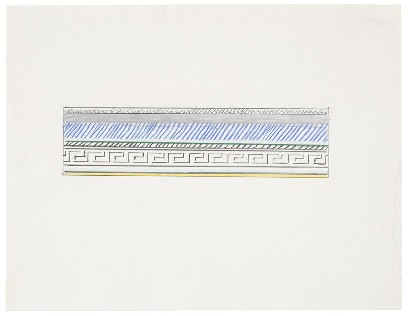 Artwork: Entablature (Study), 1975 (RLCR 2354)