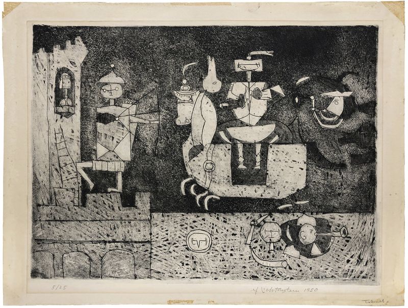 Artwork: Storming the Castle, c. 1950 (RLCR 222)