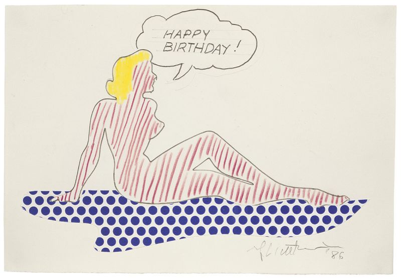 Artwork: Happy Birthday!, 1986 (RLCR 3541)