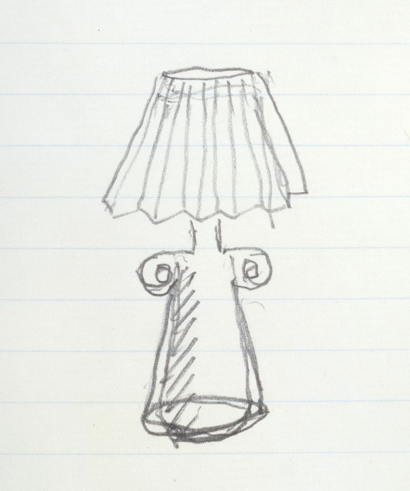 Artwork: Lamp (Study), c. 1991–94 (RLCR 4096.11)