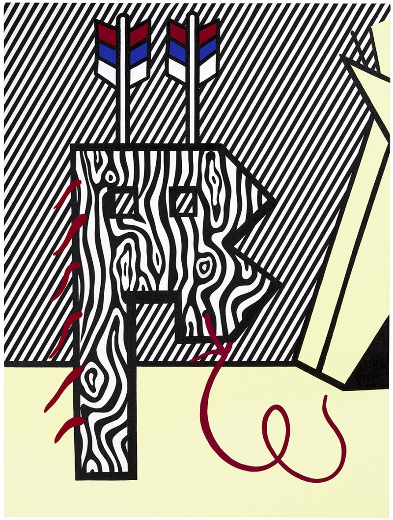 Artwork: Head with Two Feathers, 1979 (RLCR 2833)