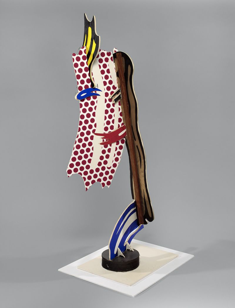 Artwork: Brushstroke Head I (Model), c. 1986 (RLCR 3507)