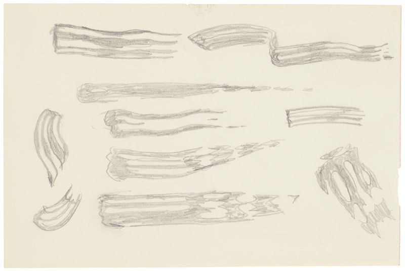 Artwork: Brushstroke (Studies), c. 1980 (RLCR 2894)