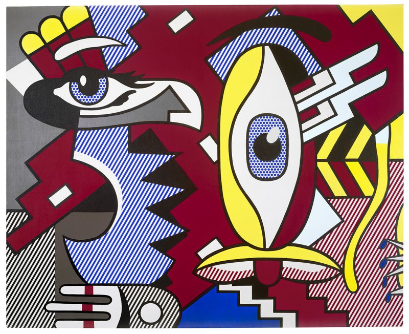 Artwork: Two Figures, Indian, 1979 (RLCR 2857)