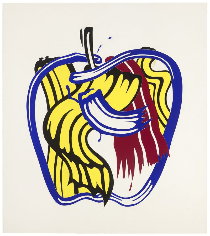 Artwork: Apple (Poster) (Study), 1982 (RLCR 3094)