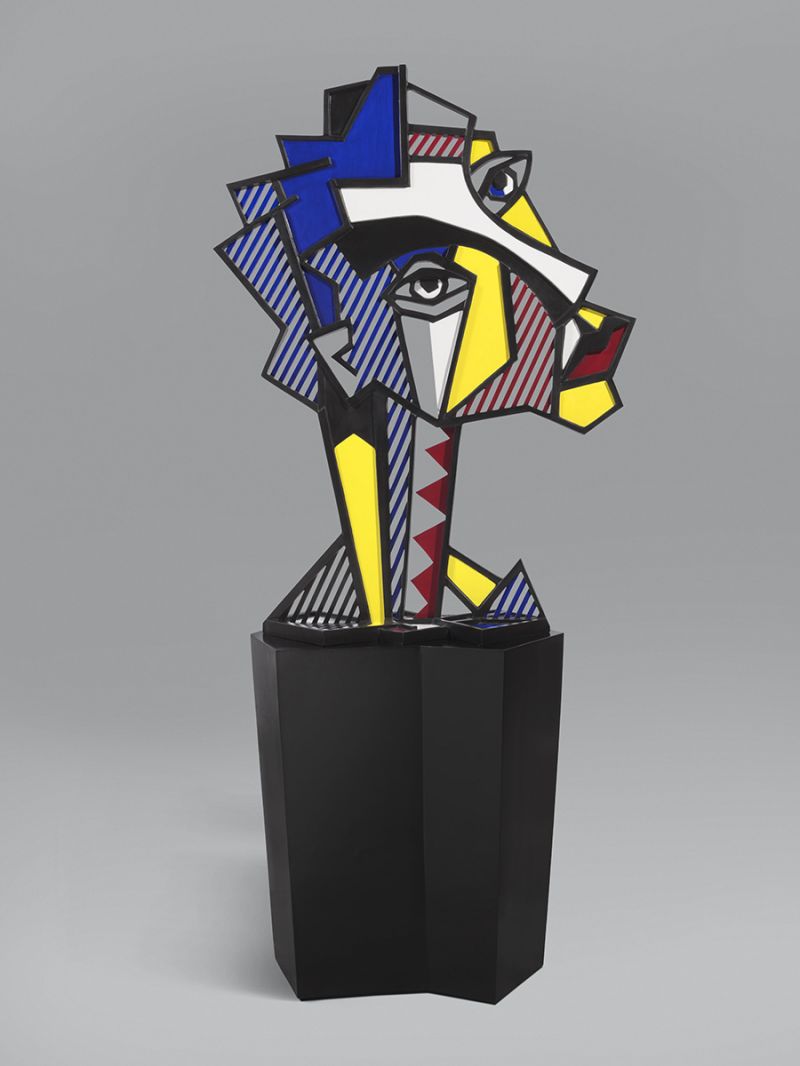 Artwork: Expressionist Head, 1980 (fabricated 1980–81, posthumous 0/6 fabricated 2021) (RLCR 2993) Photo: Courtesy Christie's RLCR 2993.1/6