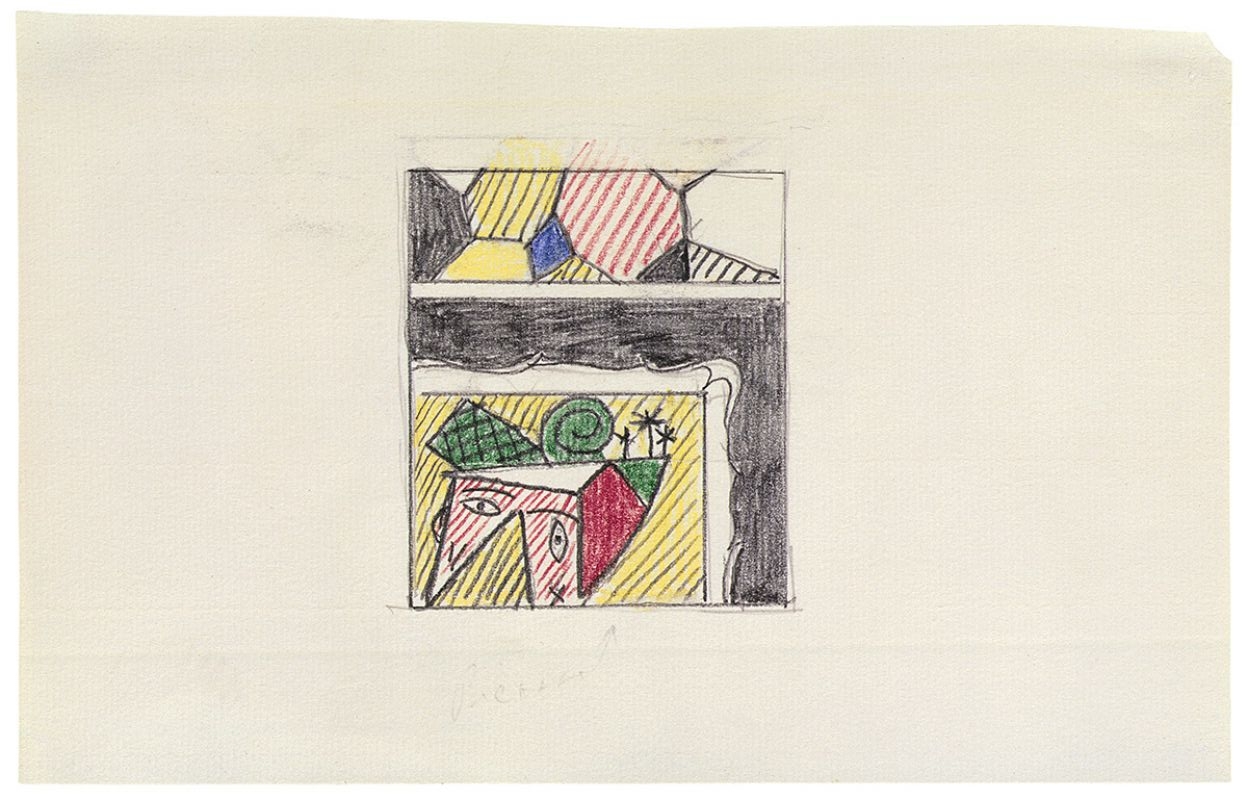 Artwork: Two Paintings (Study), 1983 (RLCR 3264)
