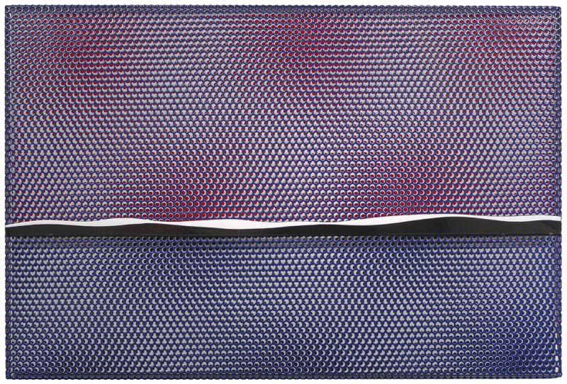 Artwork: Perforated Seascape #1 (Blue), 1965 (RLCR 1117)