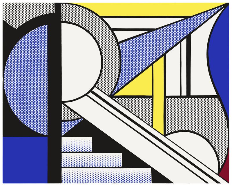 Artwork: Modern Painting with Steps, 1967 (RLCR 1416)
