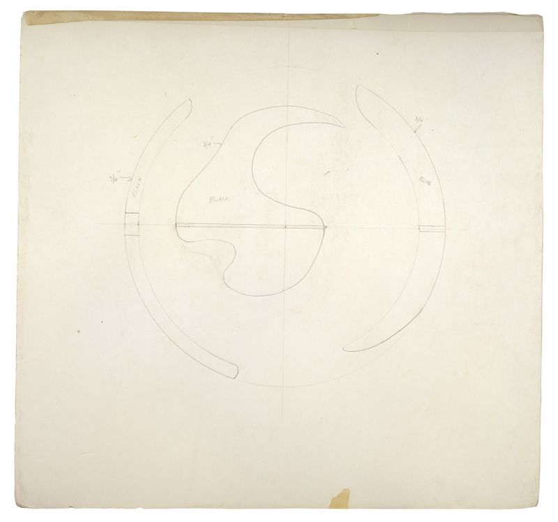 Artwork: Glass II (Study), 1976 (RLCR 2472)