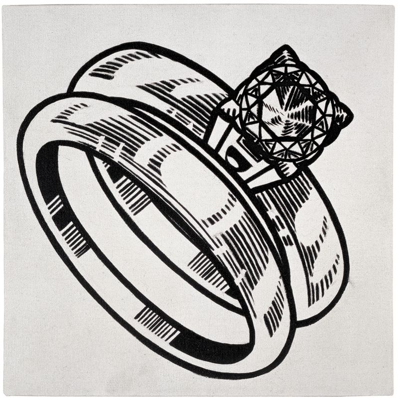 Artwork: The Rings, 1962 (RLCR 733)