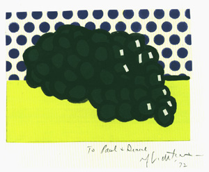 Artwork: Grapes (Study), 1972 (RLCR 2023)