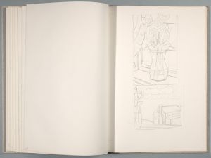 Artwork: Interior with Flower Painting and Barn (Studies), c. 1992 (RLCR 3602.12)