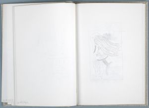 Artwork: Brushstroke Face (Study), 1986 (RLCR 3476.12)