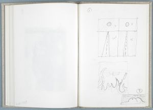 Artwork: Illustration for "Auto Poésie: en Cavale de Bloomington" and Illustration for "De Denver au Montana, Départ 27 Mai 1972" (I) (Studies), 1991 (RLCR 3476.18)