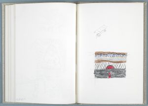 Artwork: Illustration for "De Nouveau au-dessus de Denver" (Study), 1991 (RLCR 3476.23)