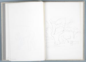 Artwork: Brushstroke Landscape (Man Bending) (Study), 1985 (RLCR 3476.24LL)