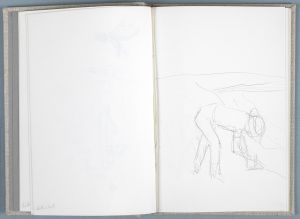 Artwork: Brushstroke Landscape (Man Bending) (Study), 1985 (RLCR 3476.6)