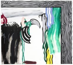 Artwork: Painting: Silver Wood Grain, 1984 (RLCR 3338)