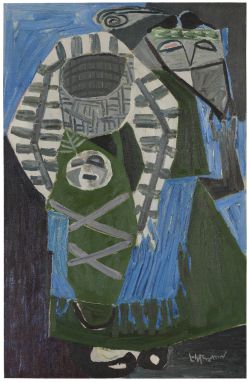 Artwork: Indian Mother and Child, c. 1952–53 (RLCR 399)