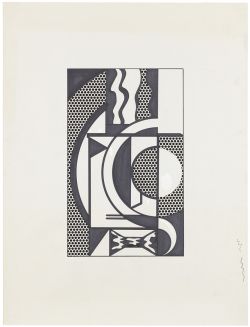 Artwork: Modern Head #1 (Study), 1970 (RLCR 1875)