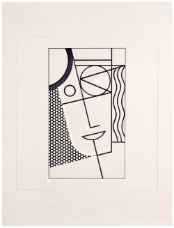 Artwork: Modern Head #2 (Study), 1970 (RLCR 1879)