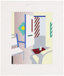 Artwork: Hologram Interior (Study), 1996 (RLCR 4509)