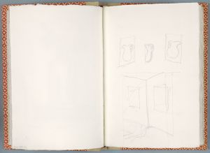 Artwork: Interior with Yellow Chair (Studies), c. 1993 (RLCR 3002.9)