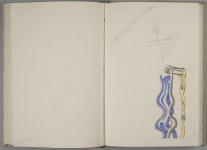 Artwork: Brushstroke Group (Studies), c. 1993 (RLCR 3690.15)