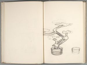 Artwork: Bonsai Tree (Study), c. 1991–92 (RLCR 3690.7)