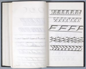 Artwork: Entablature (Studies), c. 1971 (RLCR 1998.9)