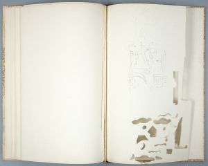 Artwork: Female Figure, Amerind Composition (Studies) and Profile (Cutout), c. 1978 (RLCR 2683.10)