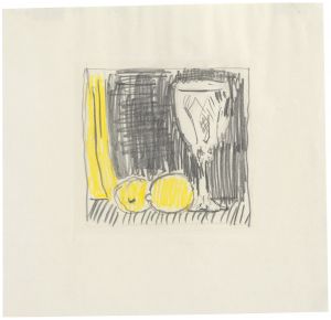 Artwork: Still Life with Crystal Goblet and Lemons (Study), 1972 (RLCR 2077)