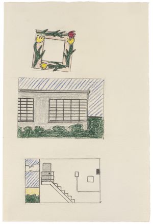 Artwork: Building (Studies), 1991 (RLCR 4004)