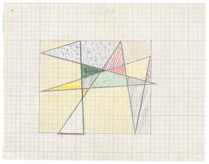 Artwork: Imperfect 67" x 79 7/8" (Study), 1987 (RLCR 3641)