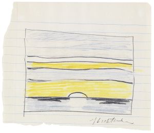 Artwork: Landscape Yellow Sunset, 1964 (RLCR 922)