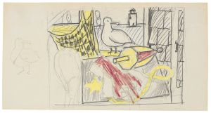 Artwork: Cape Cod Still Life II (Study), 1973 (RLCR 2155)