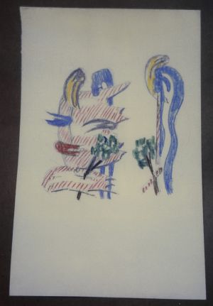 Artwork: Brushstroke Head IV (Study), 1986 (RLCR 3514)