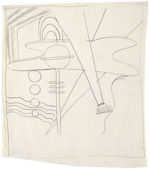 Artwork: Lincoln Center Poster (Study), c. 1966 (RLCR 1250)