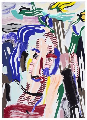 Artwork: Face in Forest, 1986 (RLCR 3532)