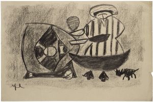 Artwork: Mother and Child (Study), 1948 (RLCR 106)