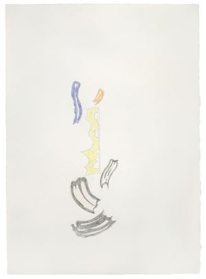 Artwork: Brushstroke II (Study), c. 1985 (RLCR 3407)