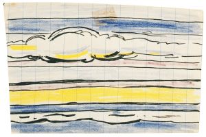 Artwork: Seascape with Clouds (Study), 1964 (RLCR 957)