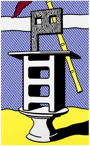 Artwork: Figure with Banner, 1978 (RLCR 2713)