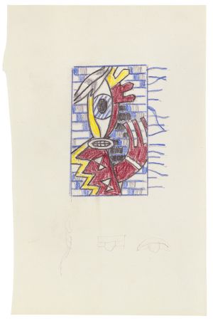 Artwork: Indian Figure (Study), 1979 (RLCR 2836)