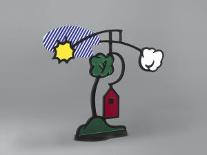 Artwork: Landscape Mobile, 1990 (fabricated 1991) (RLCR 3983)
