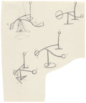 Artwork: Mobile (Studies), 1990 (RLCR 3906)