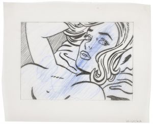 Artwork: Seductive Girl (Study), 1996 (RLCR 4590)