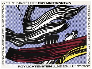 Artwork: Brushstrokes Poster, 1967 (RLCR 1294)